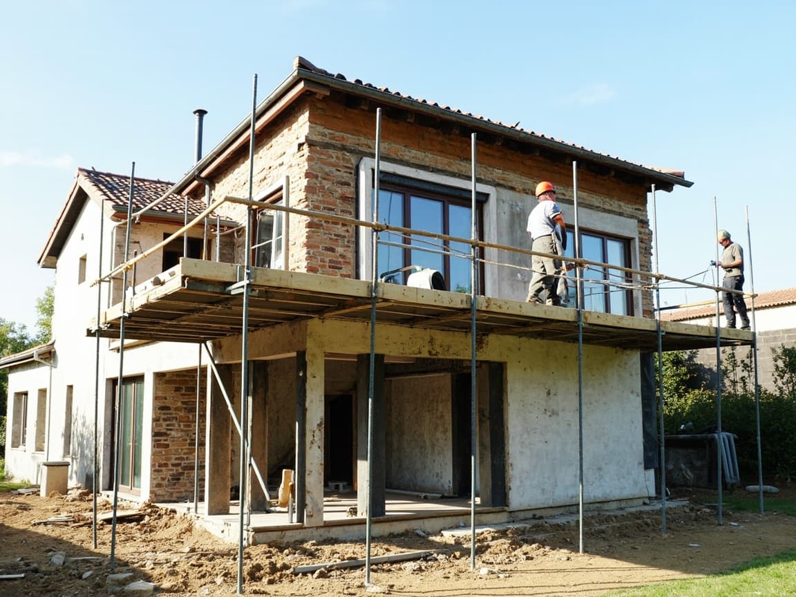 Surélévation de maison Simoes Manuel